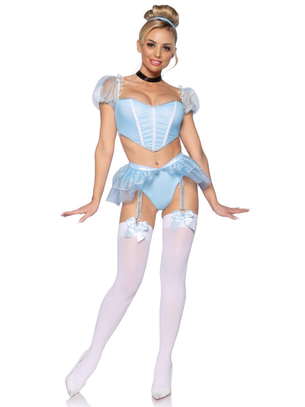 Glass Slipper Cinderella Princess Costume