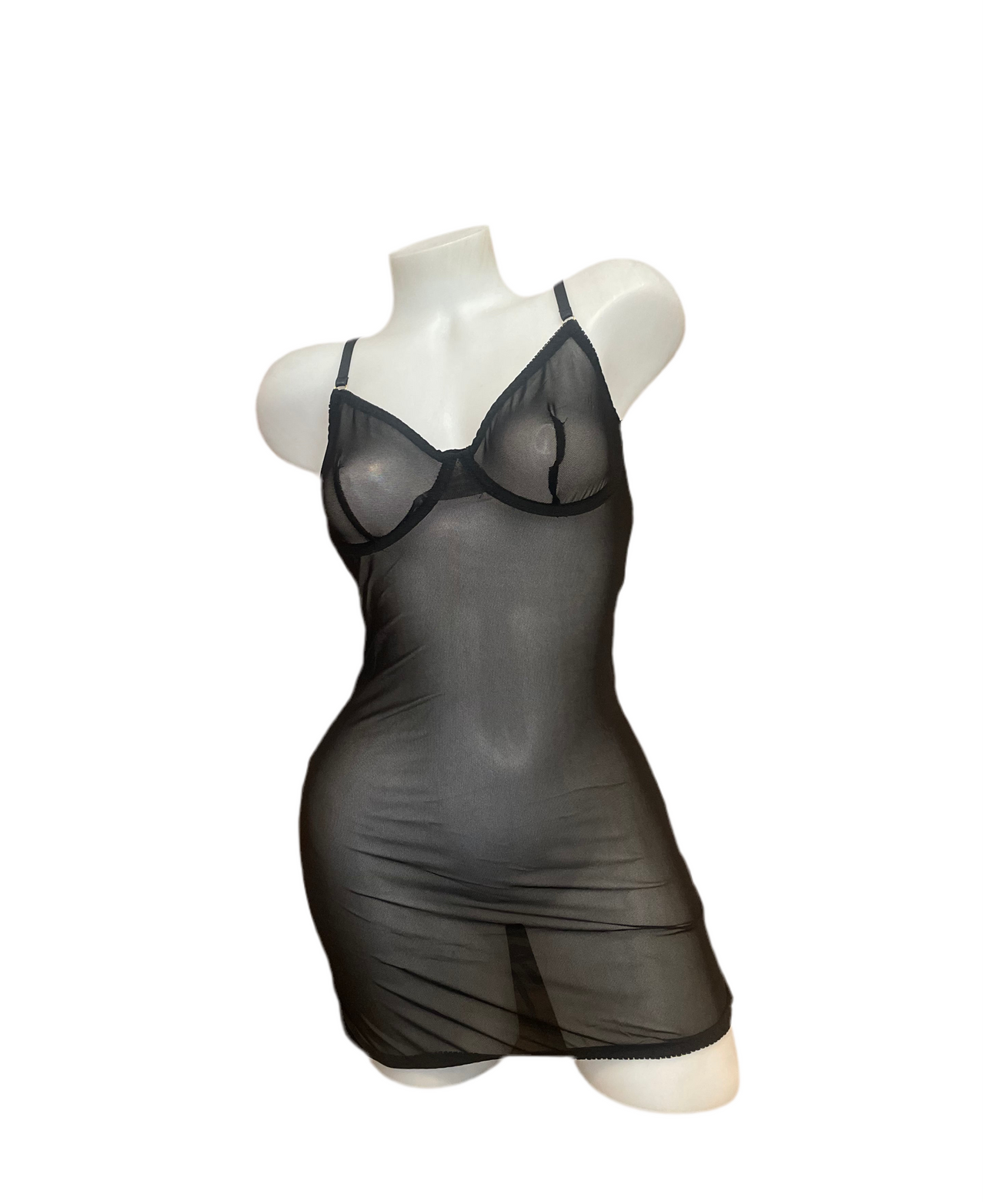 Lace Back Dress Black - Model Express Vancouver