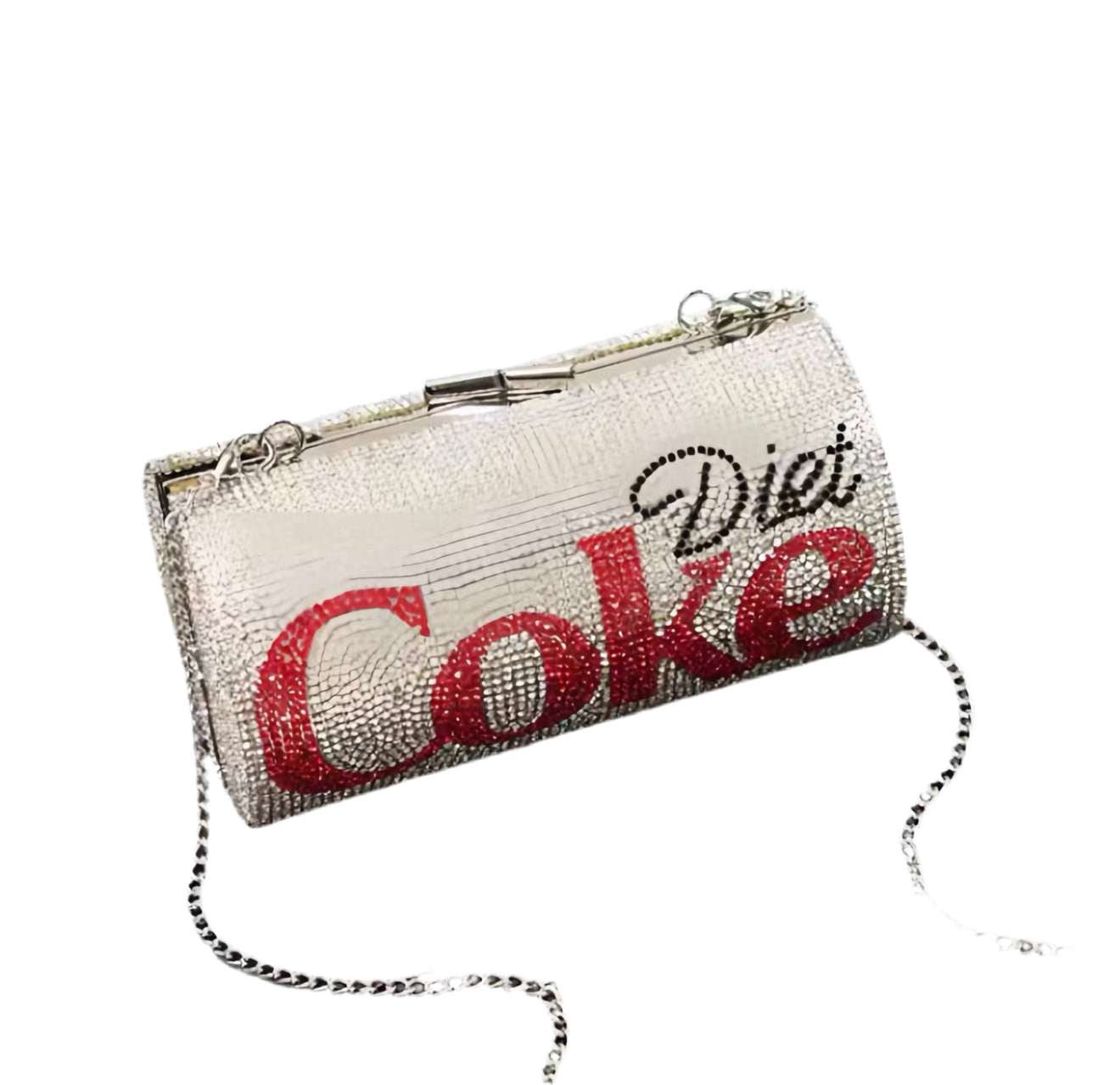 Rhinestone Diet Coke Clutch - Model Express Vancouver