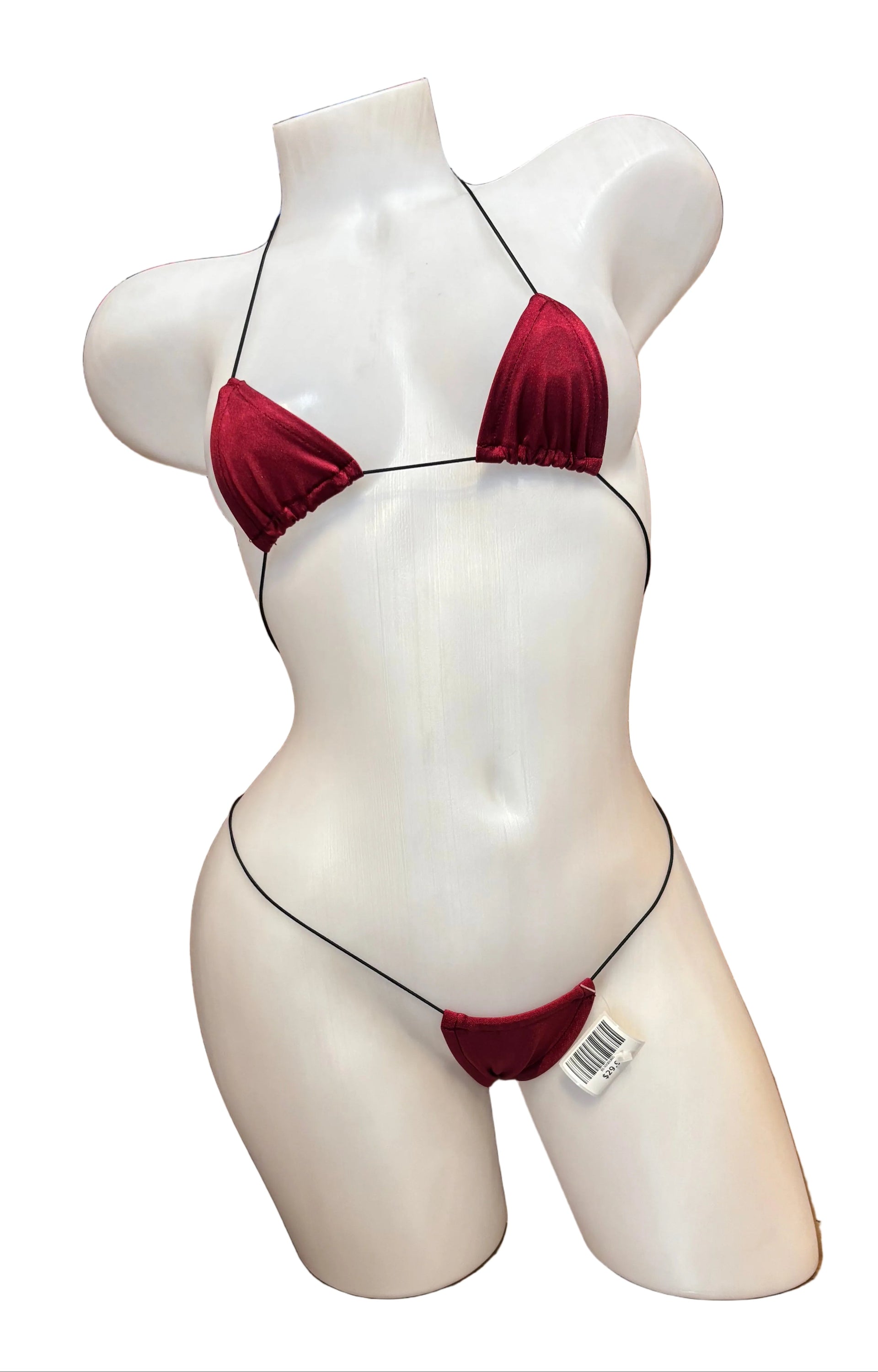 Micro Nudie Bikini Burgundy - Model Express Vancouver