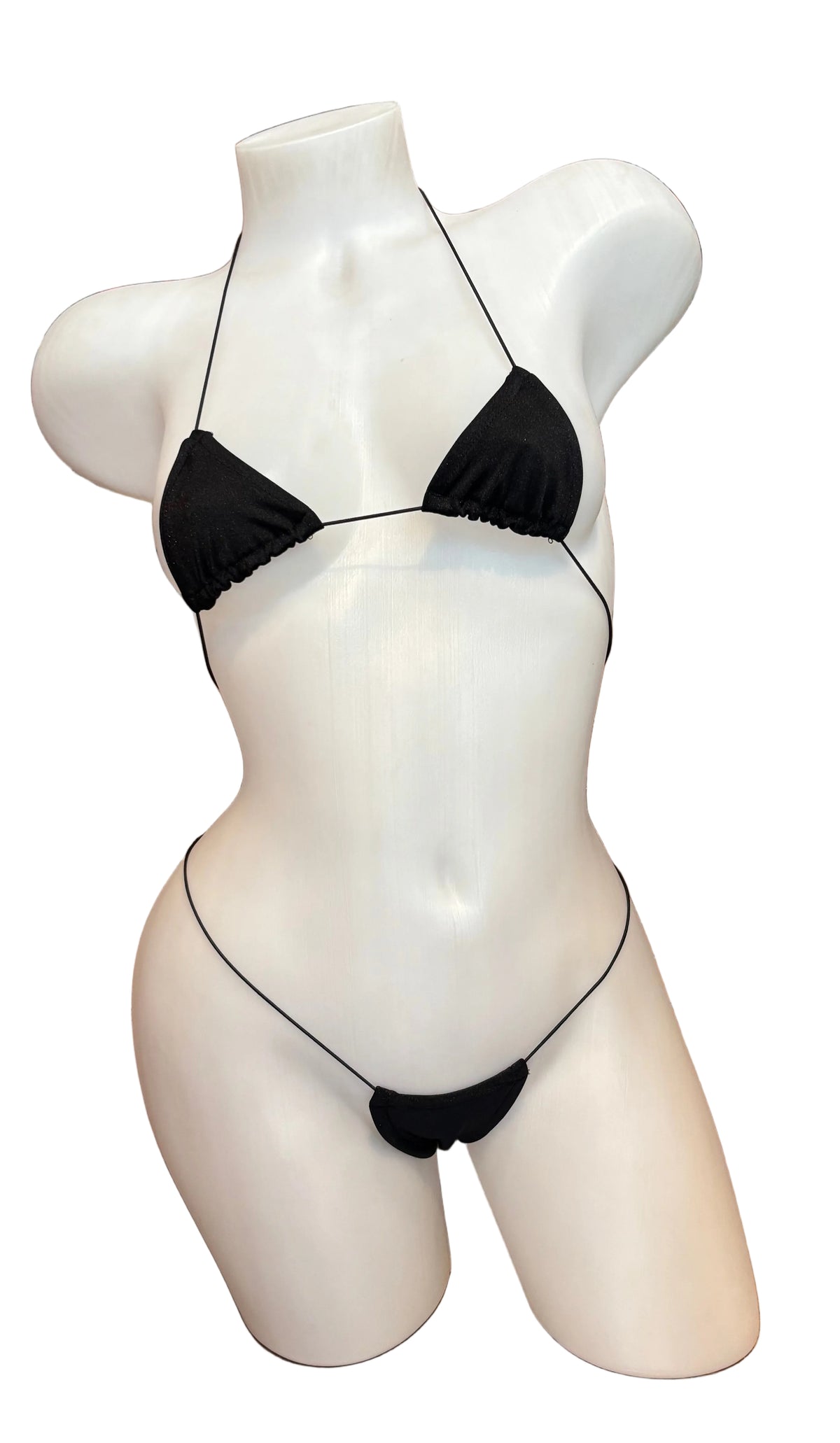 Micro Nudie Bikini Black