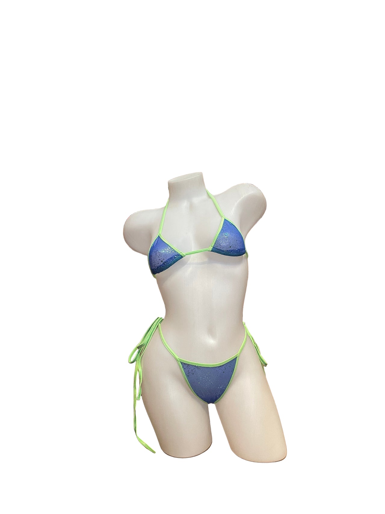 X9 Bikini: Ectoplasm Sparkle Splatter