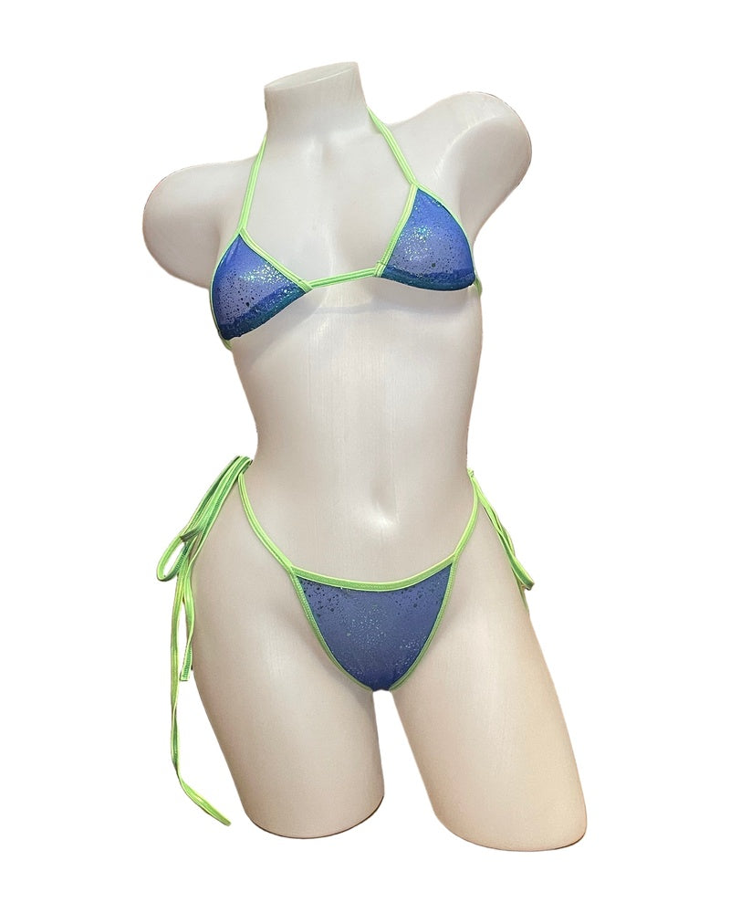 X9 Bikini: Ectoplasm Sparkle Splatter - Model Express Vancouver