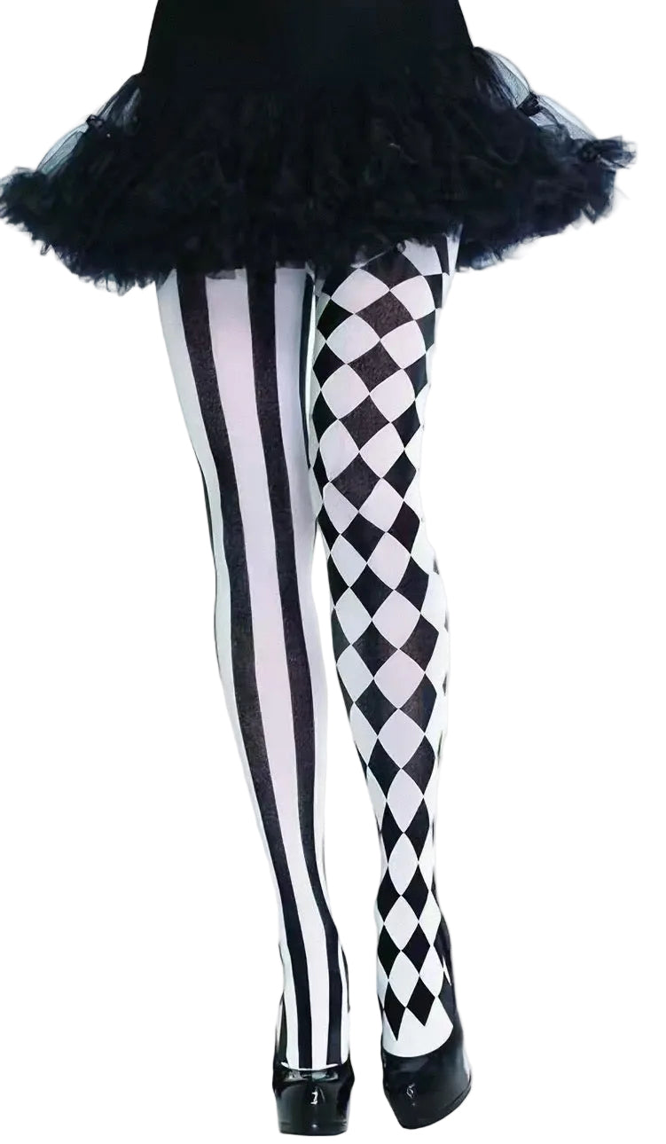 LA Circus Pantyhose hosiery featuring sheer, stretchy fabric and a patterned design for stylish legwear.