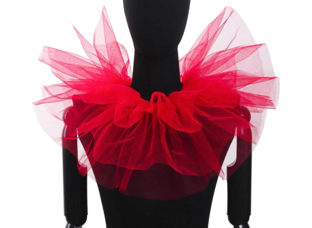 Clown Ruff Red