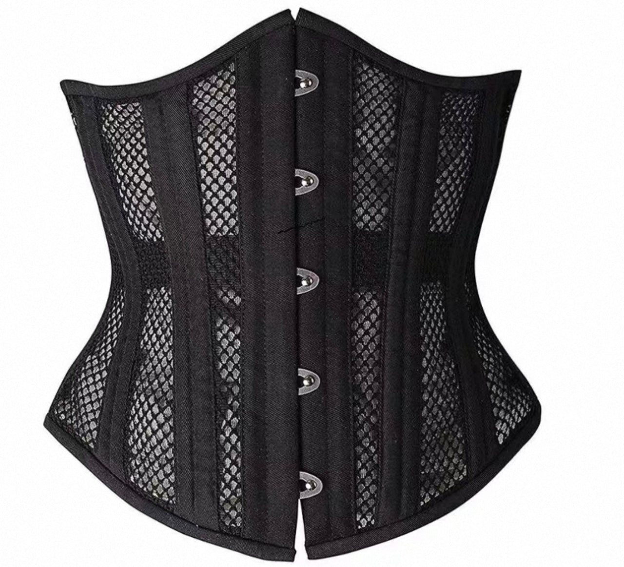 Mesh Corset Black - Model Express Vancouver