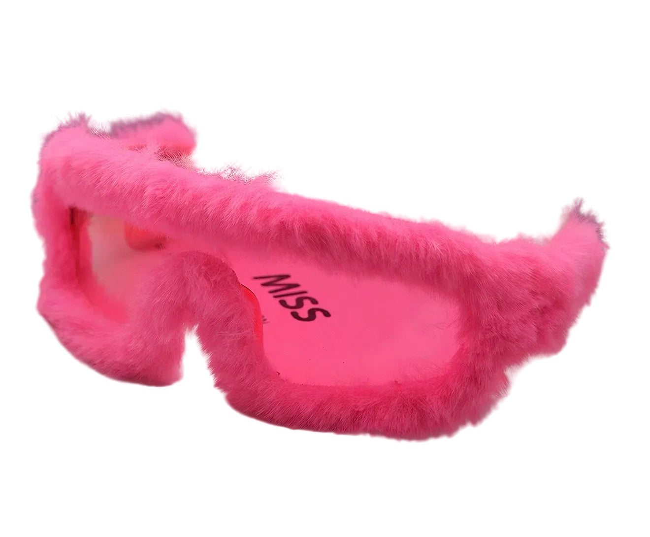 Fur Sunglasses - Hot Pink - Model Express Vancouver