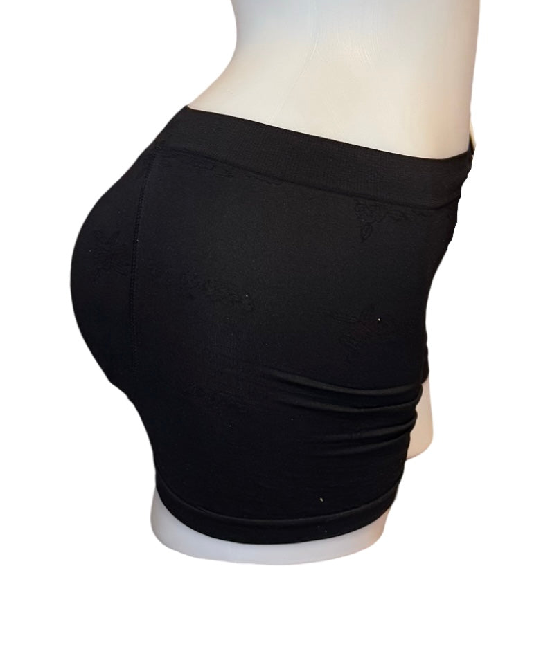 Butt Booster Shorts - Black - Model Express Vancouver