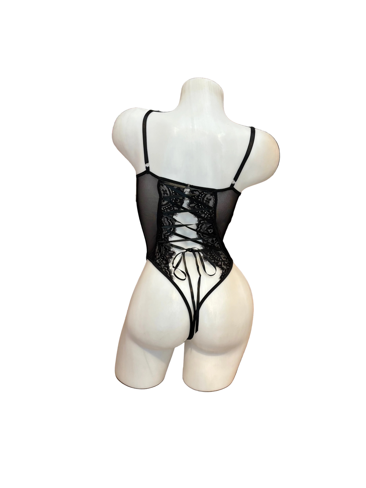 Lace Bodysuit with Zipper - Model Express Vancouver