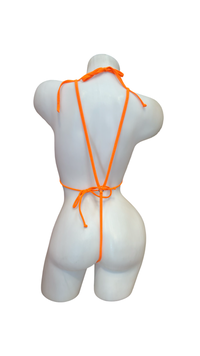 Crystal Fun Sling Shot Bikini Orange