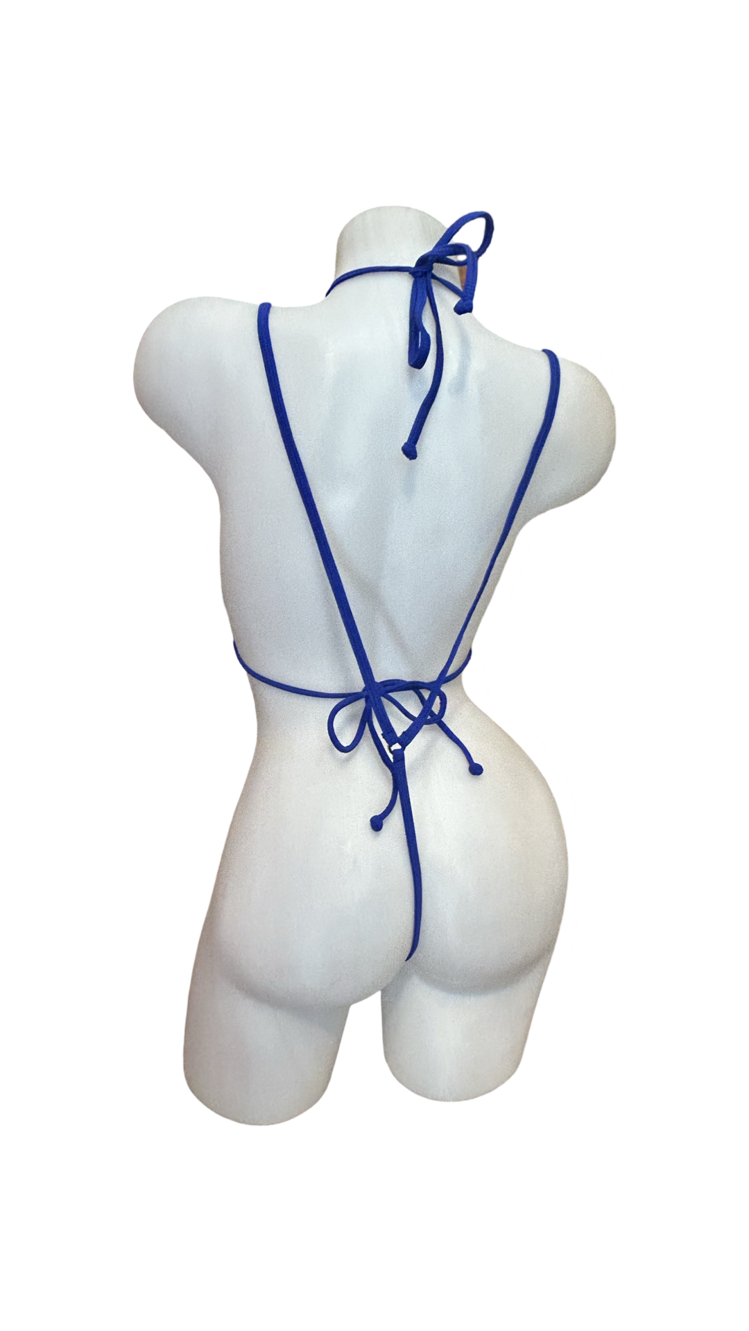 Crystal Fun Sling Shot Bikini Royal Blue - Model Express Vancouver