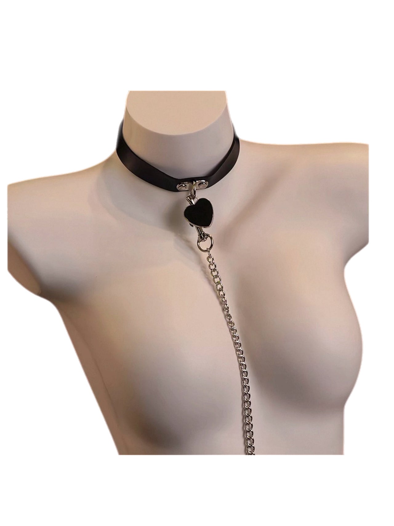 Heart Leash Black - Model Express Vancouver