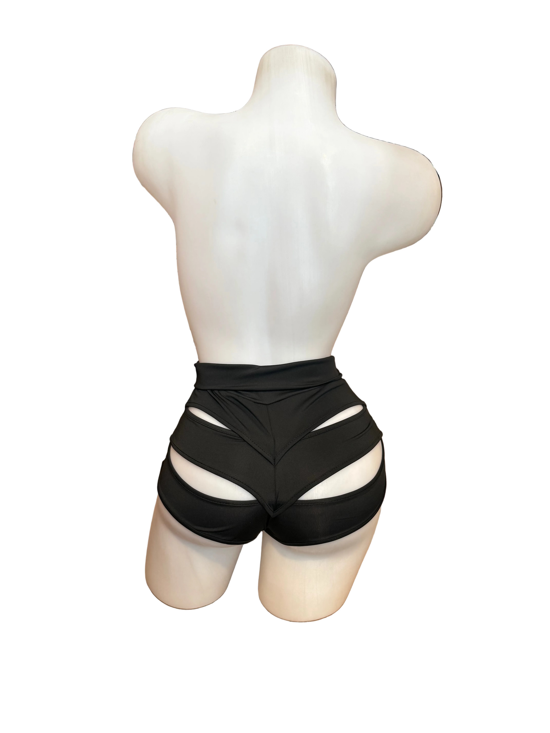 Twerk Shorts Black - Model Express Vancouver