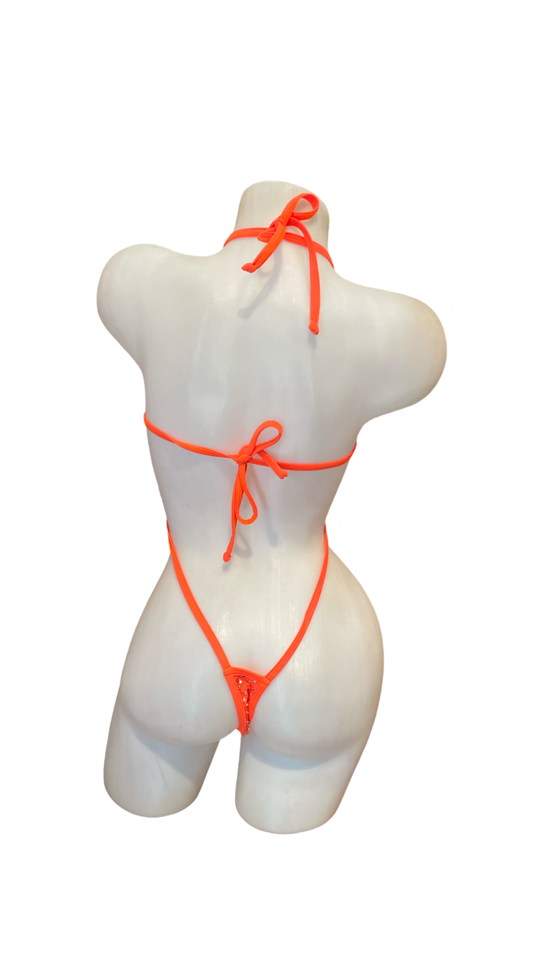 Rhinestone Star Sling Shot Orange - Model Express Vancouver