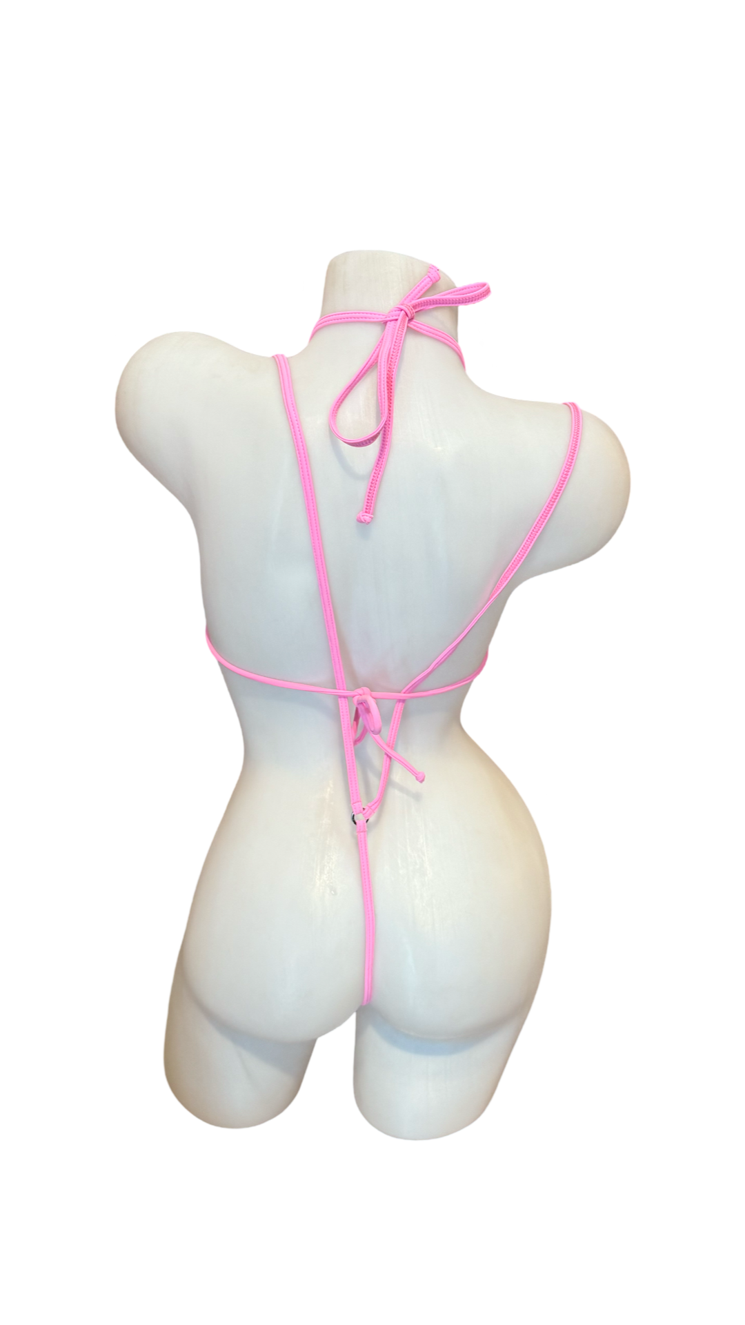 Crystal Fun Sling Shot Bikini Baby Pink - Model Express Vancouver