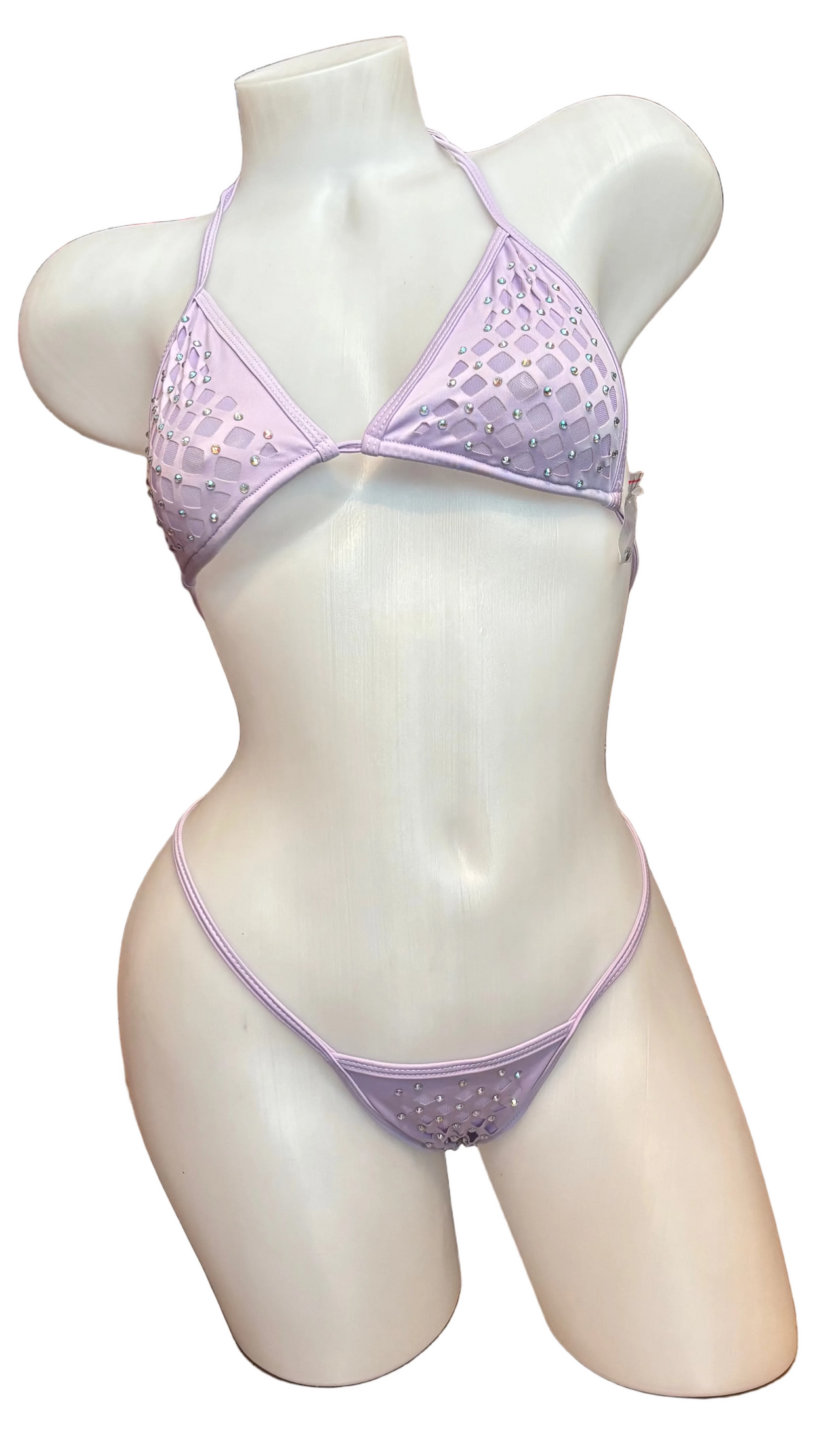 Stoned Bikini Set Lilac
