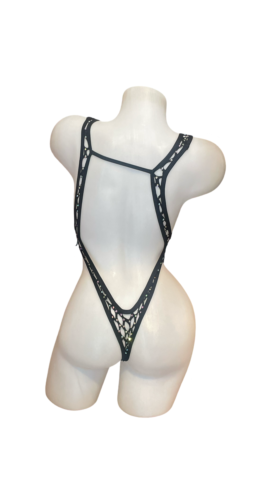 Front Tie One Piece - Pothole Black - Model Express Vancouver