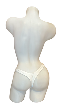 T-Back Thong White