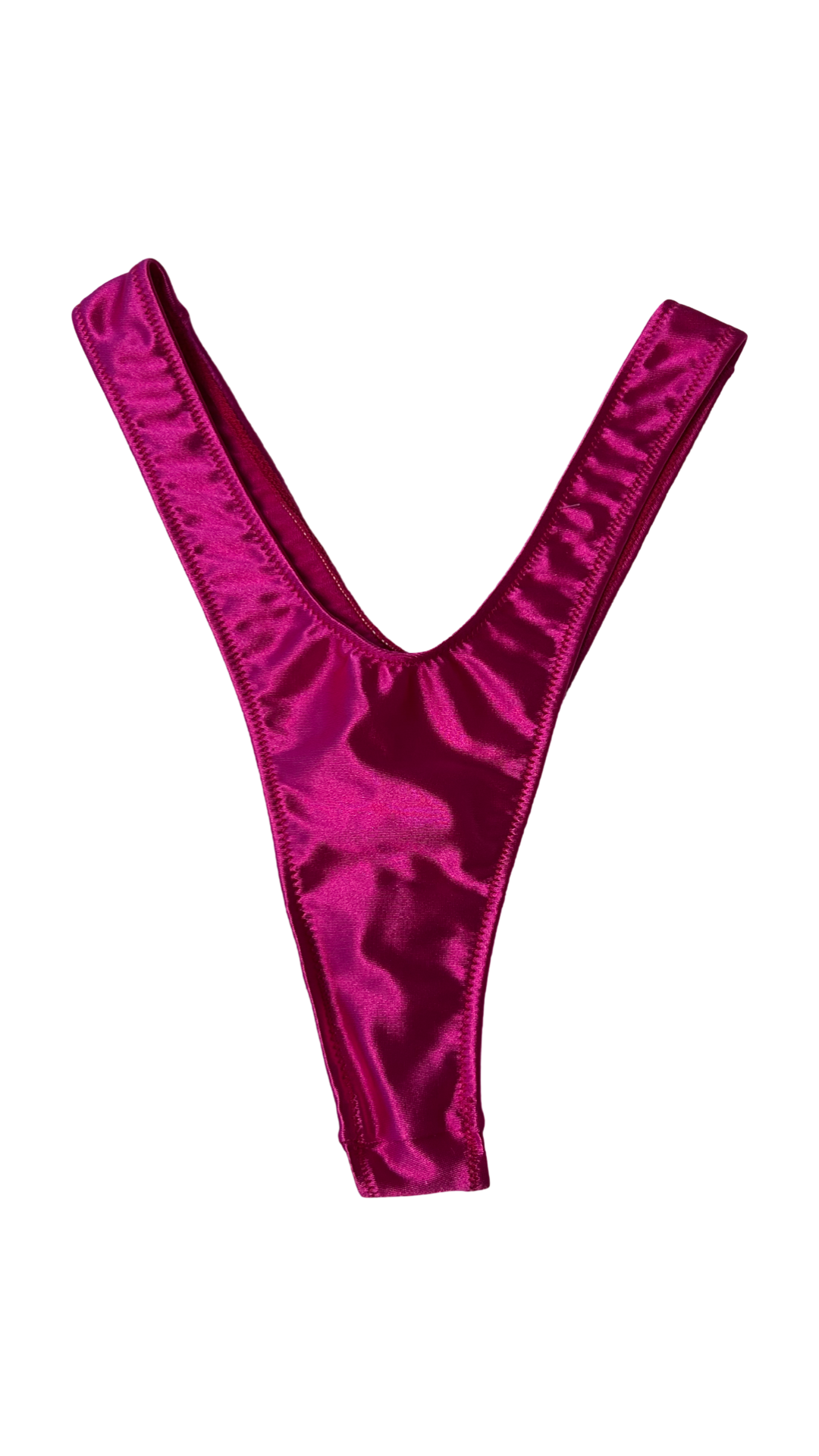 High Cut U-Back Thong - Fuchsia