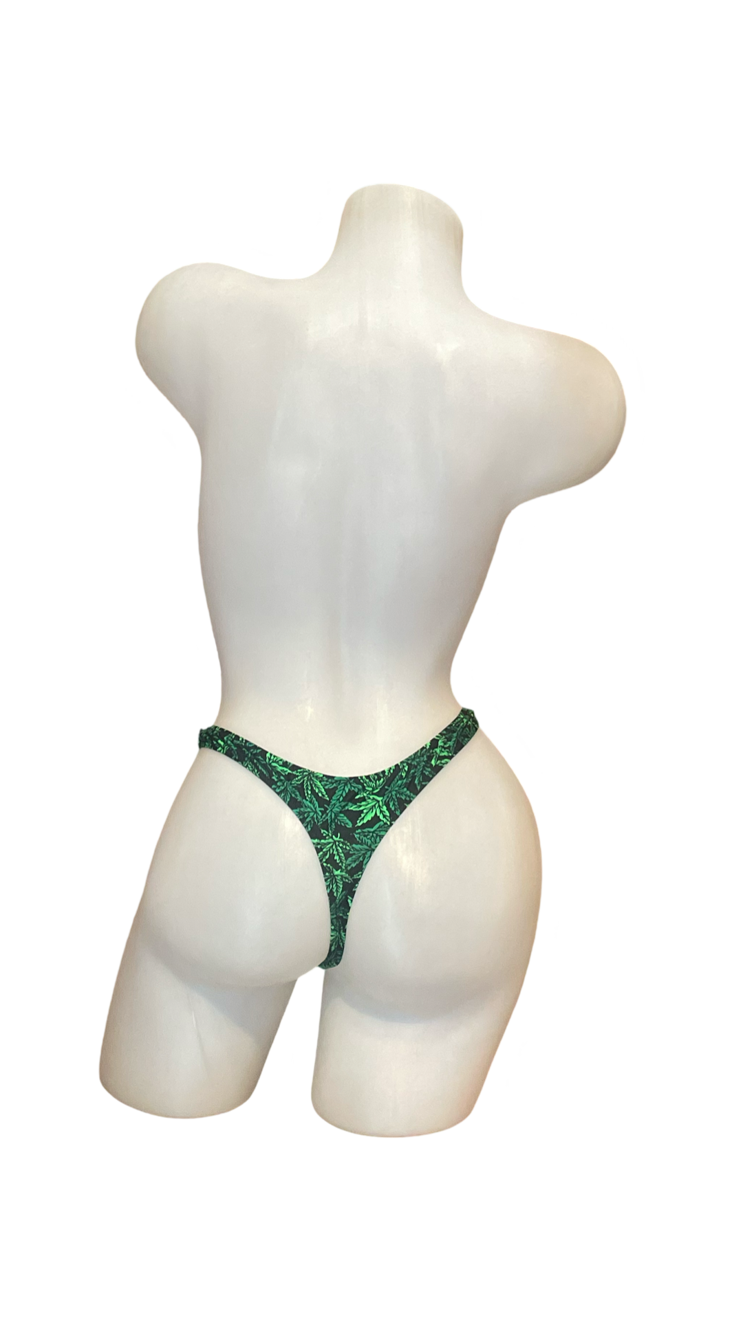 Detachable Thong - Pot Leaf