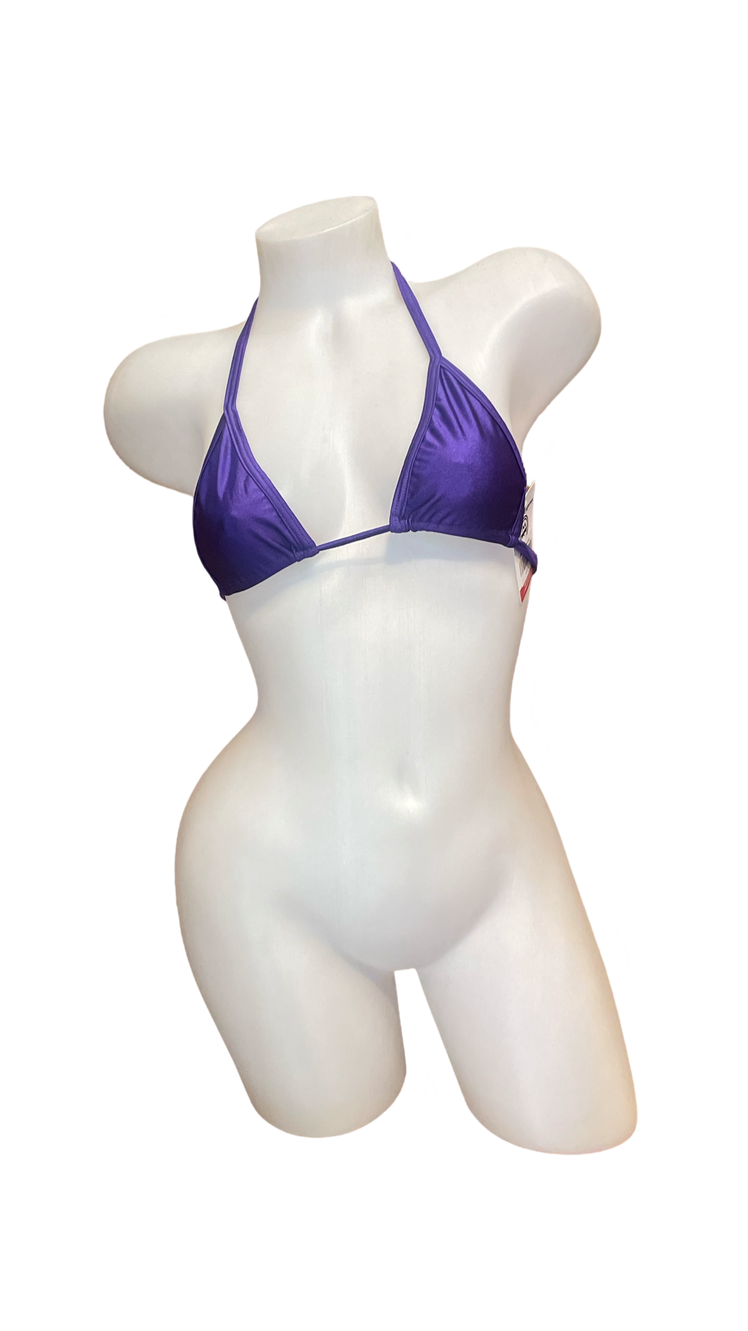 Micro Tie Triangle Top - Dark Purple - Model Express Vancouver