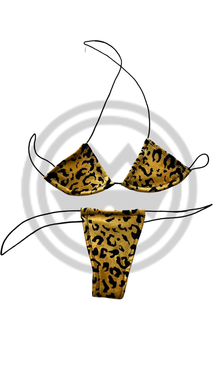 Micro Nudie Bikini Leopard