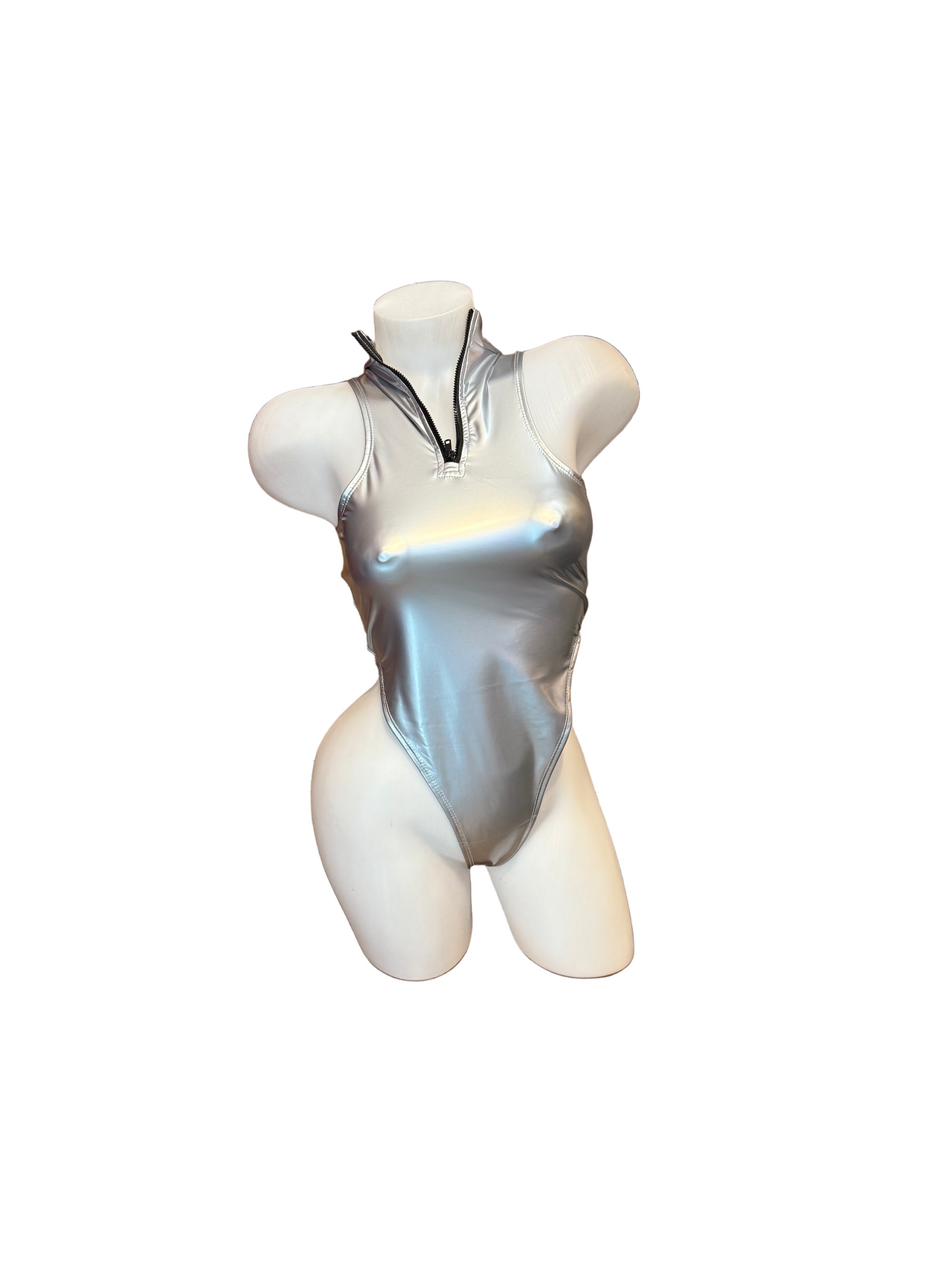 Silver Snap Crotch Bodysuit