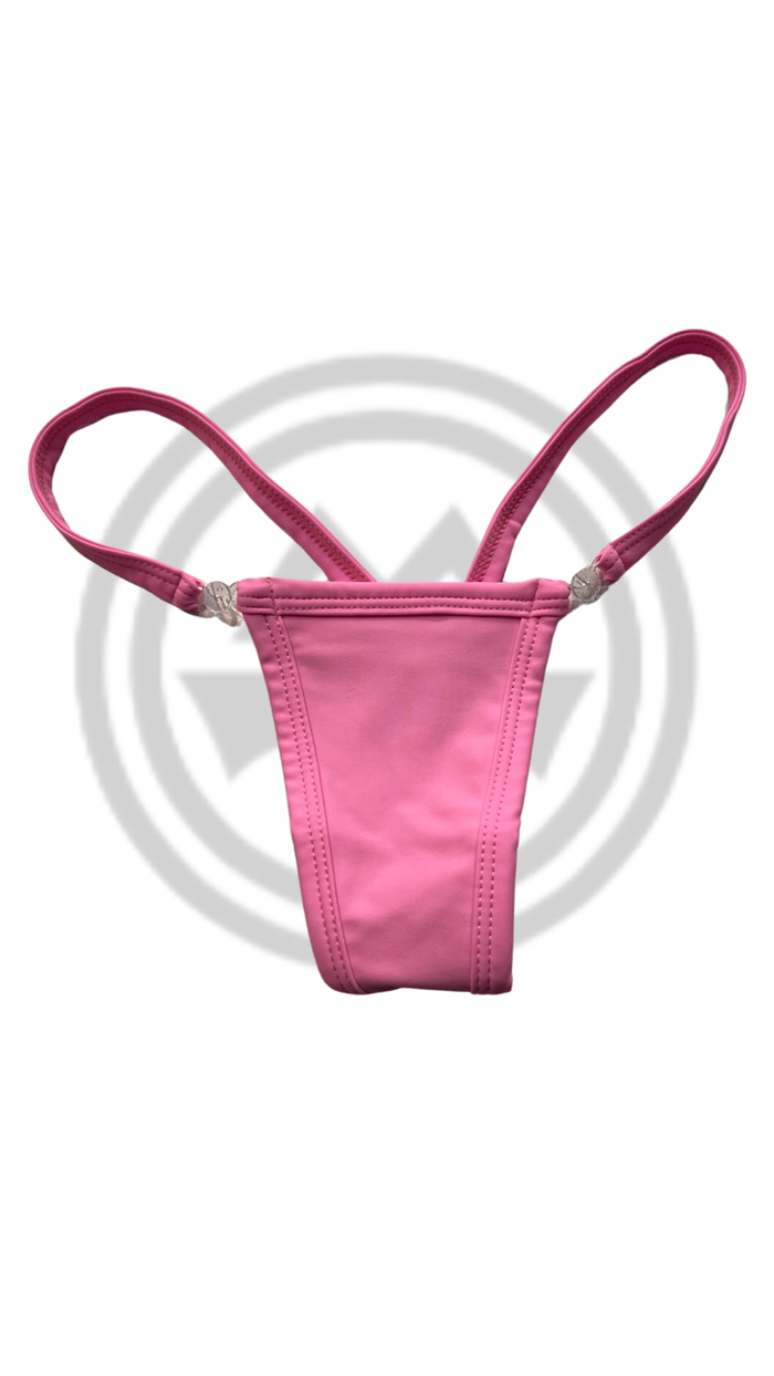 Thin Clip G-String - Baby Pink