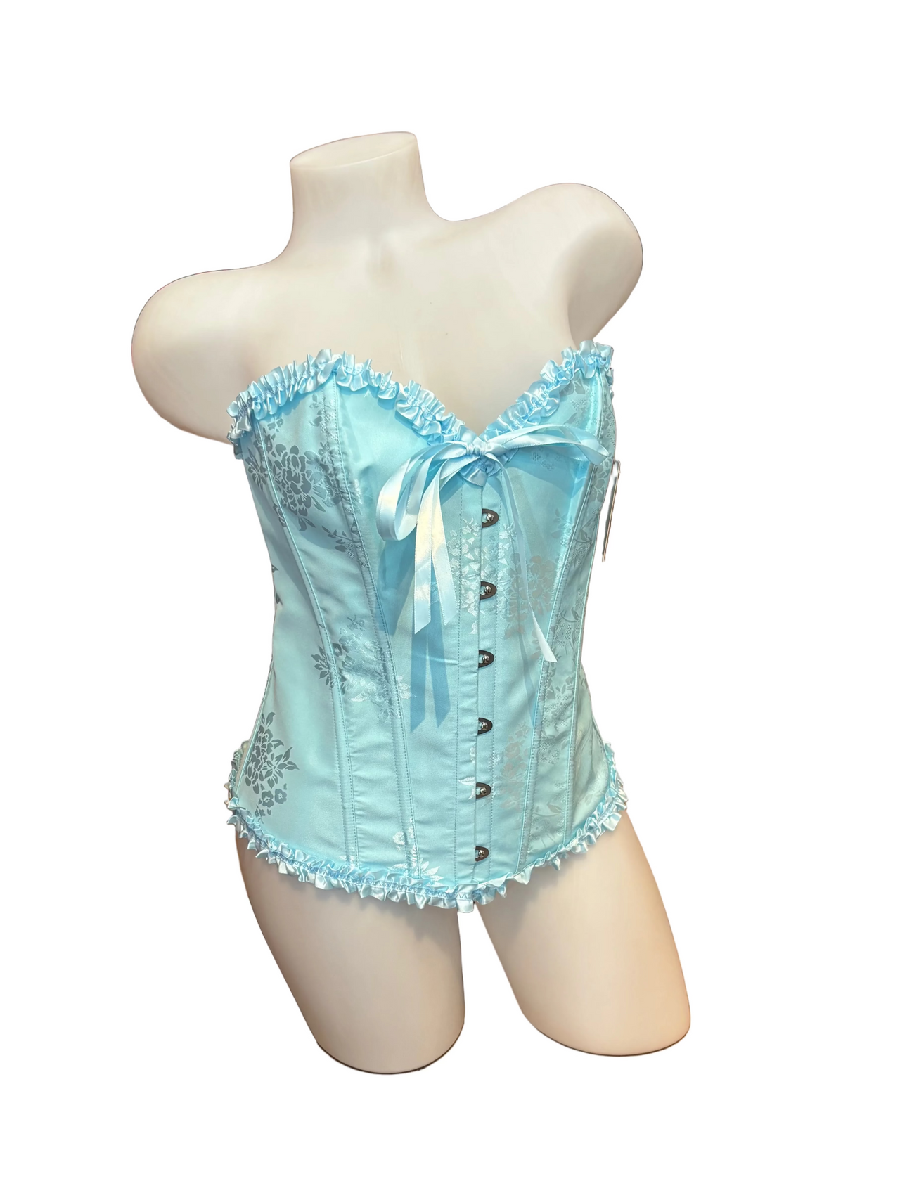 Pastel Corset Baby Blue - Model Express Vancouver