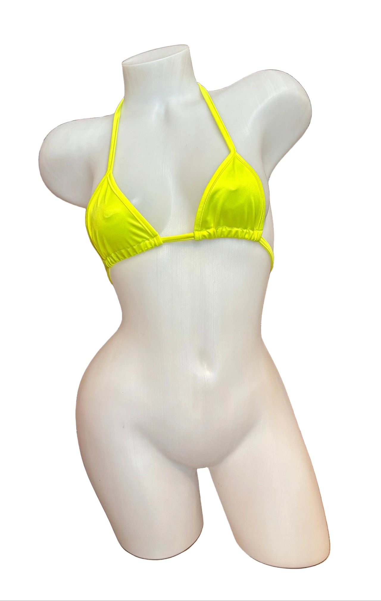 Mini Triangle Top Neon Yellow - Model Express Vancouver