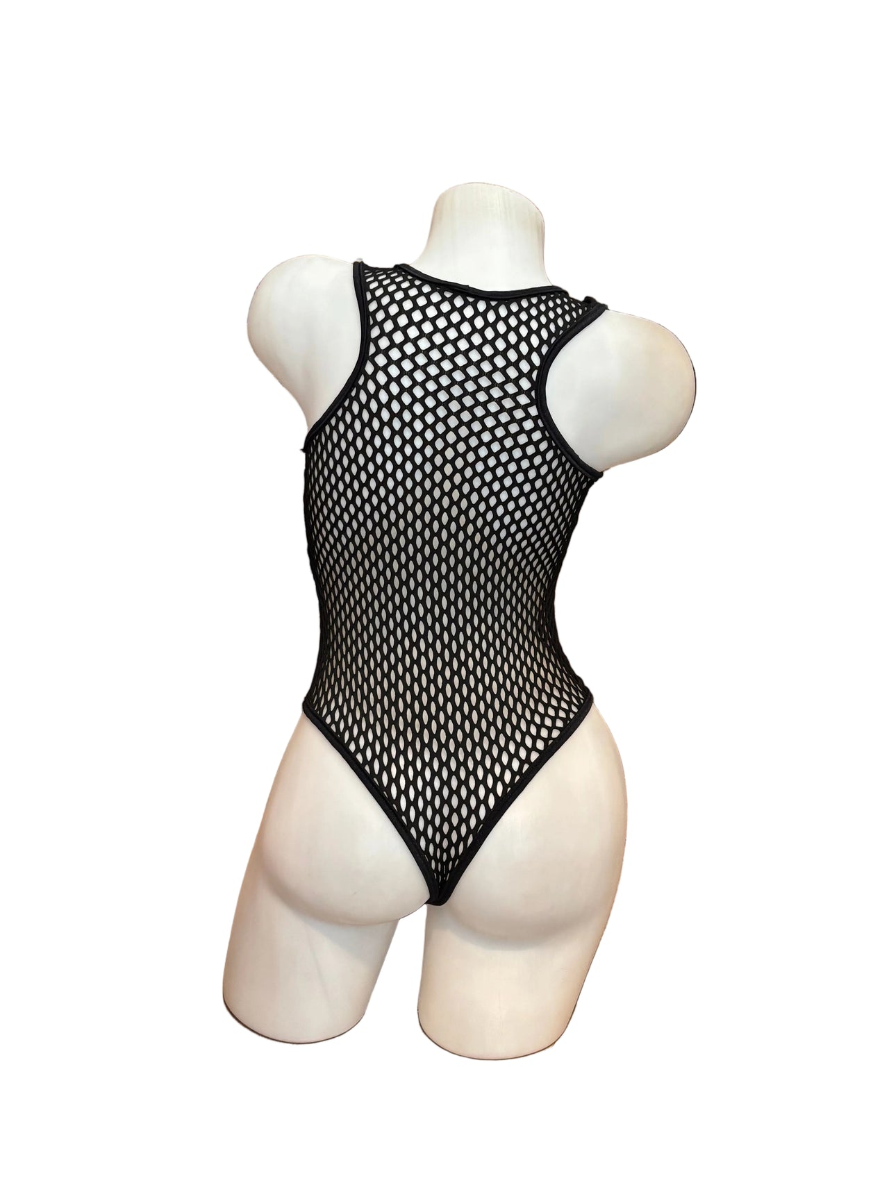 Fishnet Racer Back Bodysuit - Model Express Vancouver