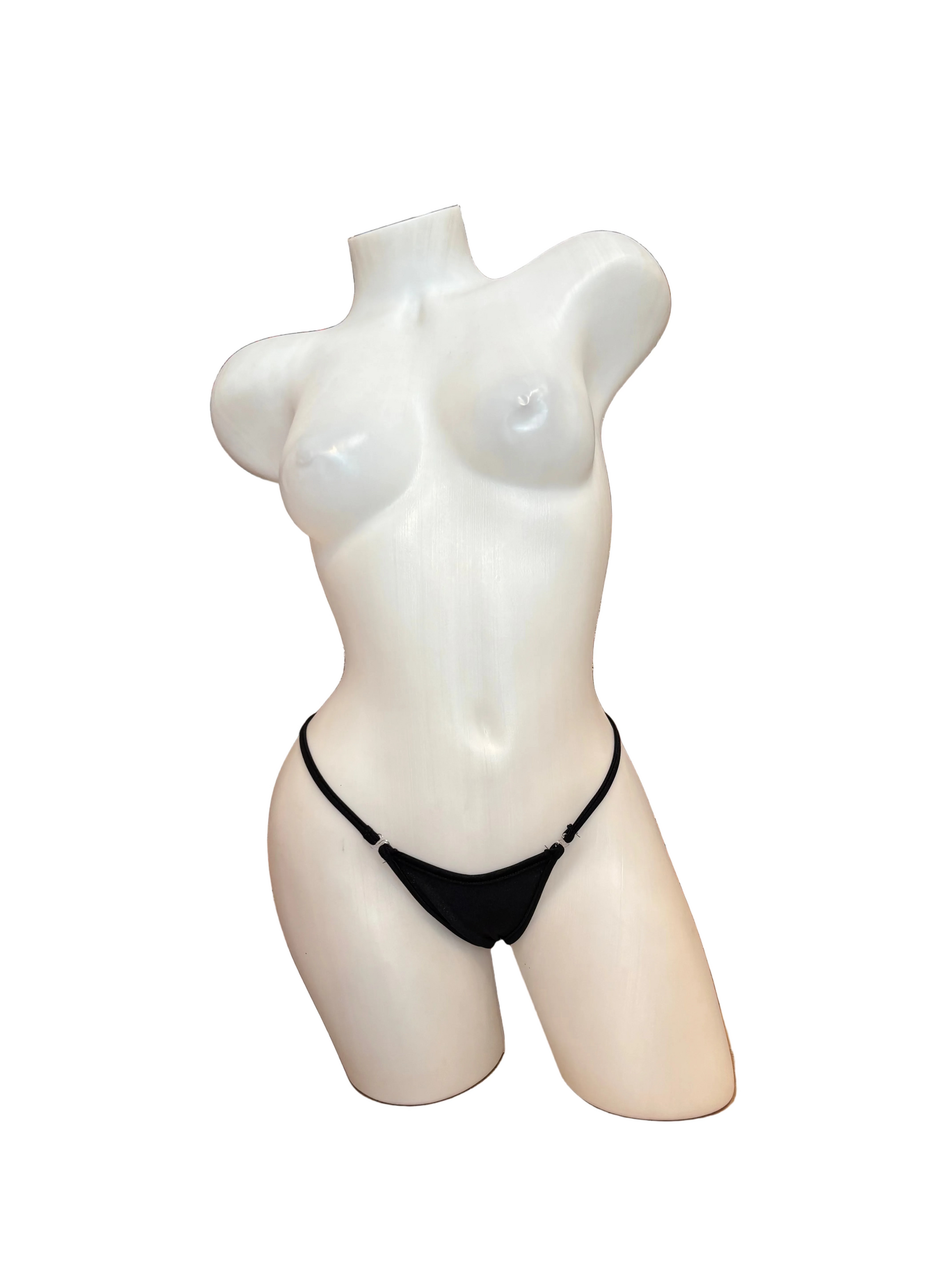 S-Clip G-String - Black - Model Express Vancouver