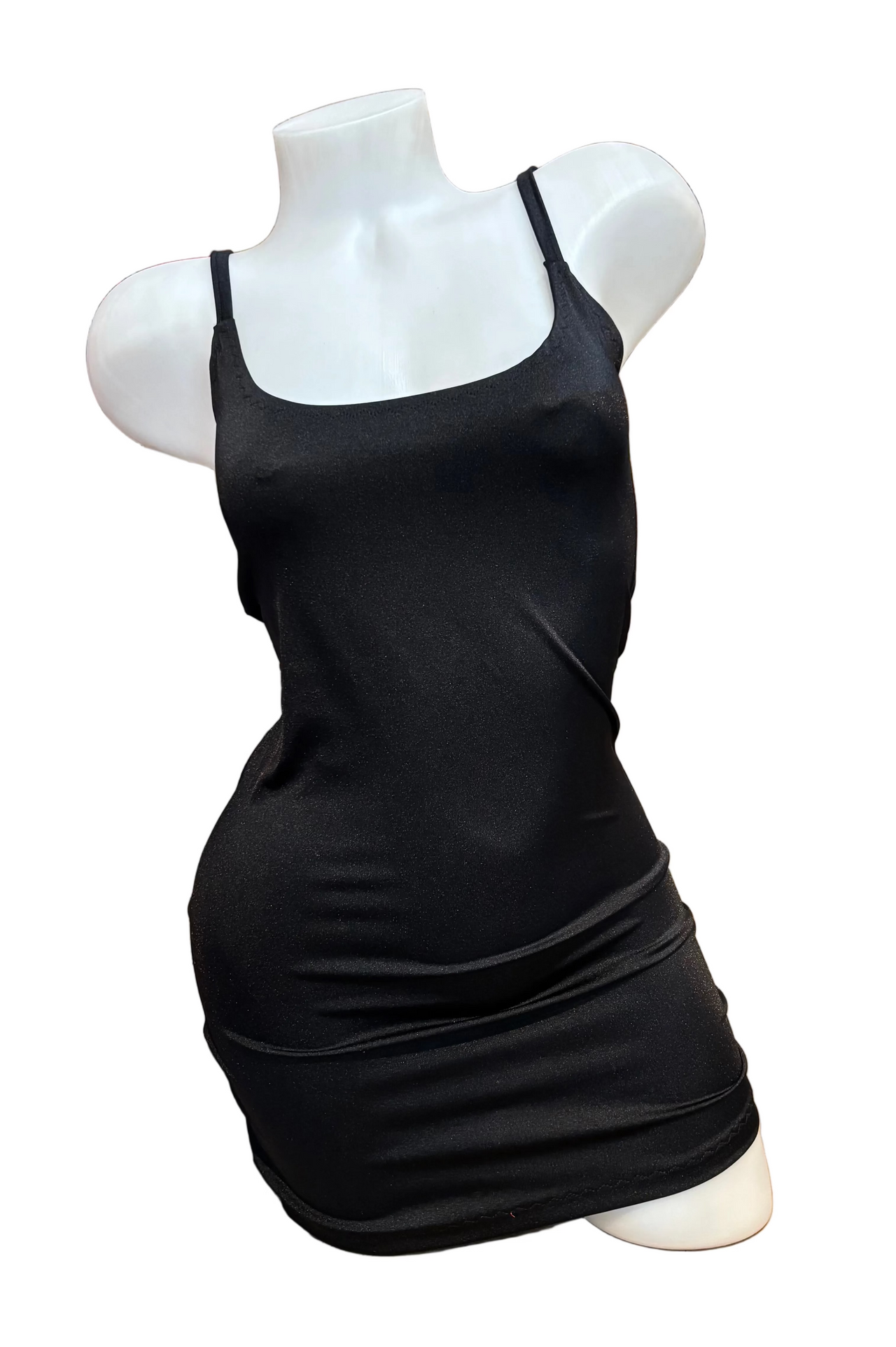 Spandex Tank Dress Black - Model Express Vancouver