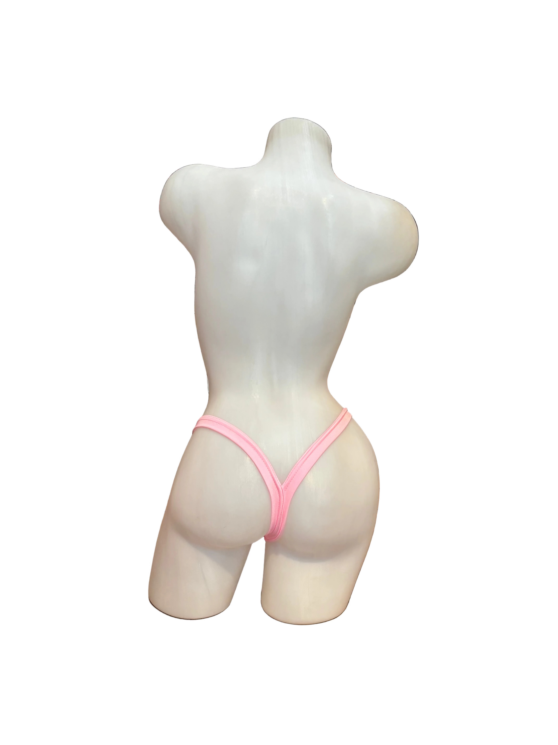 Low Rise Thong Pink - Model Express Vancouver