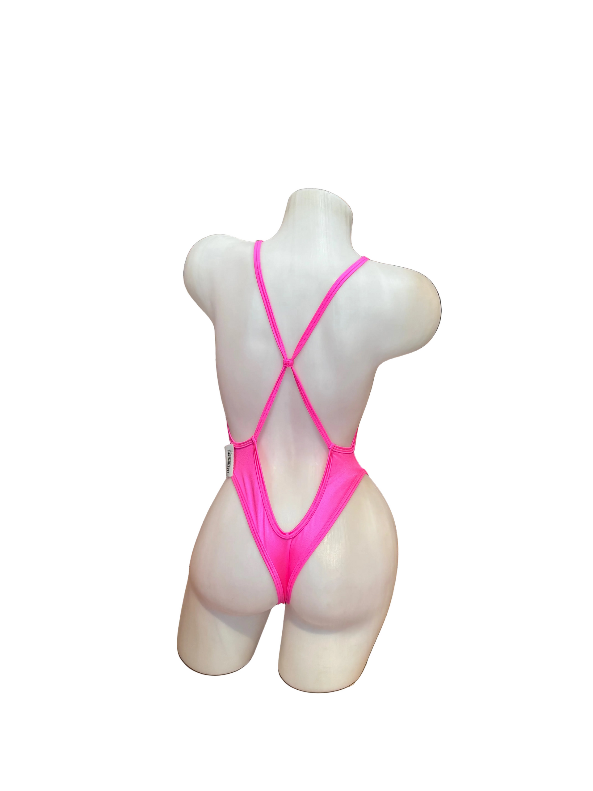 Stringy Bodysuit Hot Pink - Model Express Vancouver