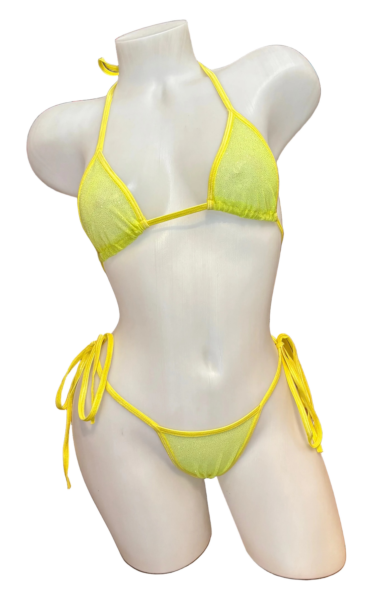 X9 Bikini: Yellow Jellow (Thong)