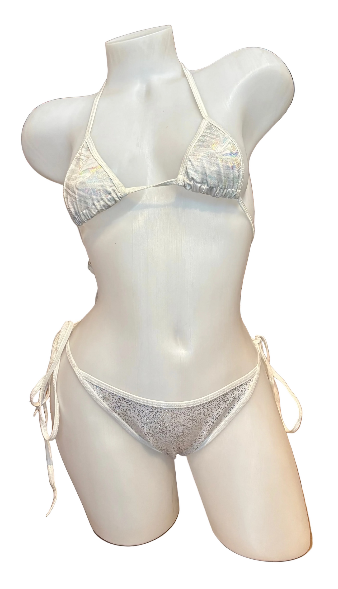 X9 Bikini: Glitter Confetti Bikini (Thong)