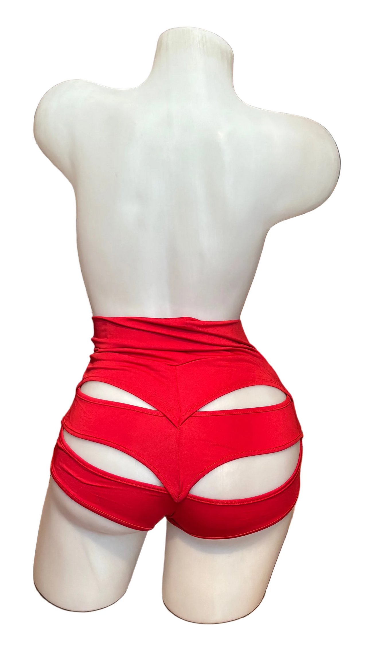 Twerk Shorts Red