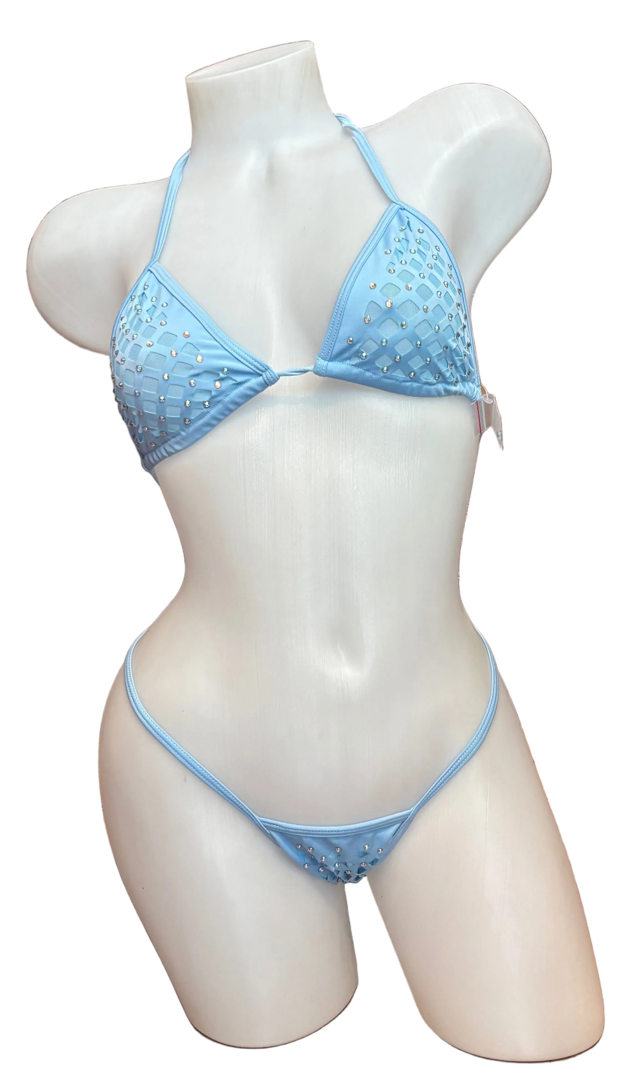 Stoned Bikini Set Baby Blue