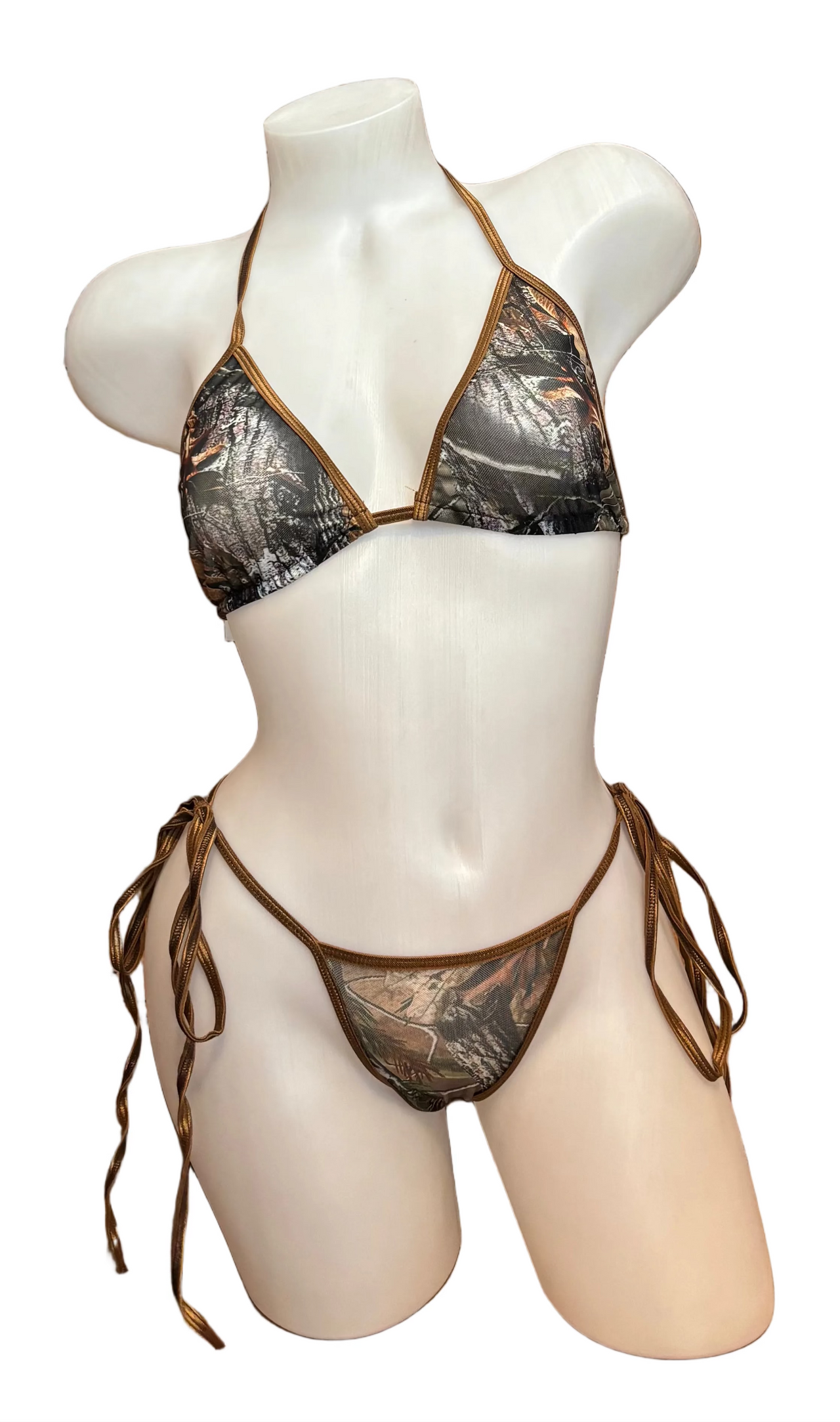 X9 Bikini: Real Tree/Dark Mini (Scrunch)