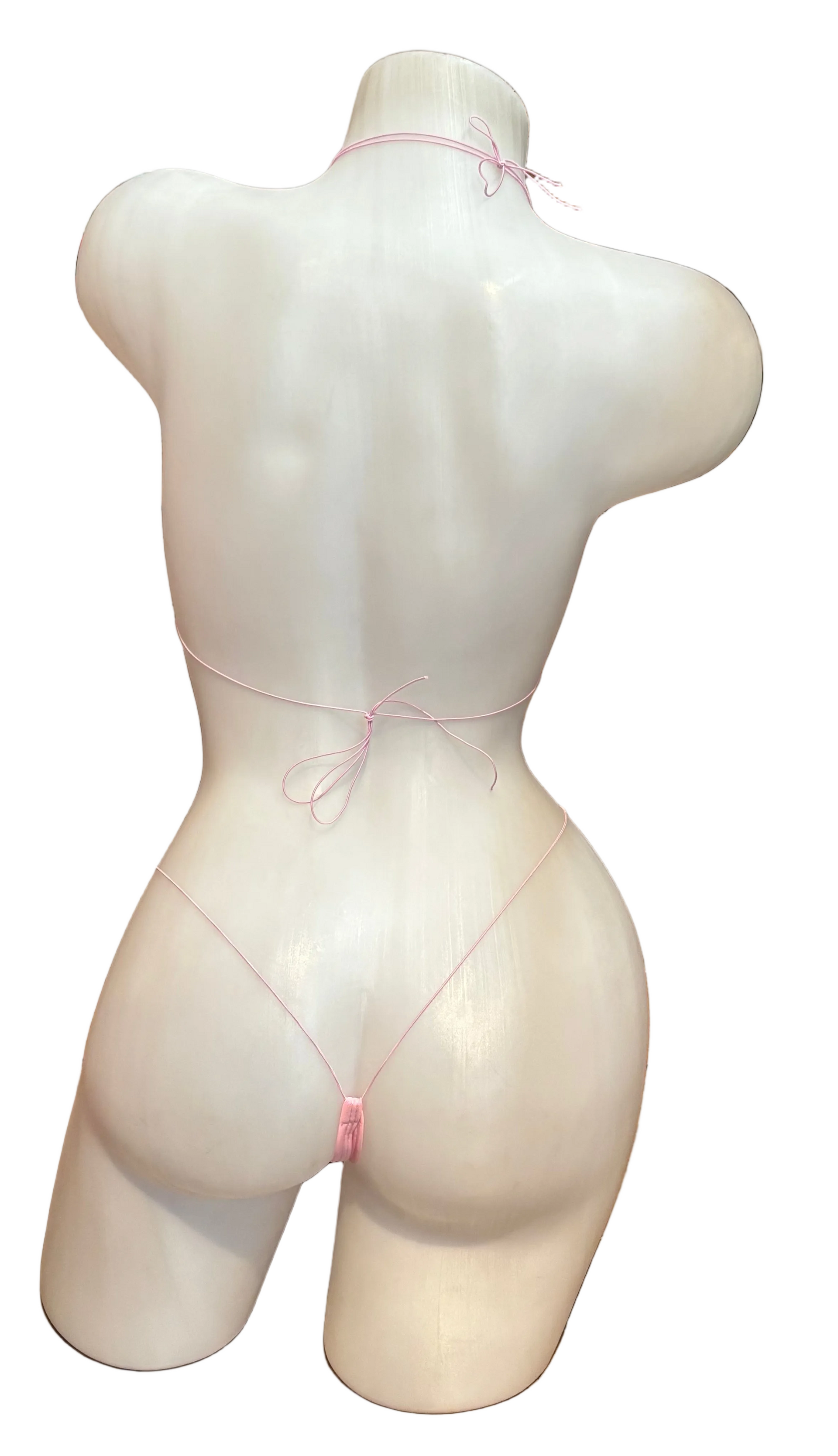 Hot pink Hello Kitty Charmed Micro Bikini by BPI, featuring a vibrant bikini top and bottom with Hello Kitty details and playful design.