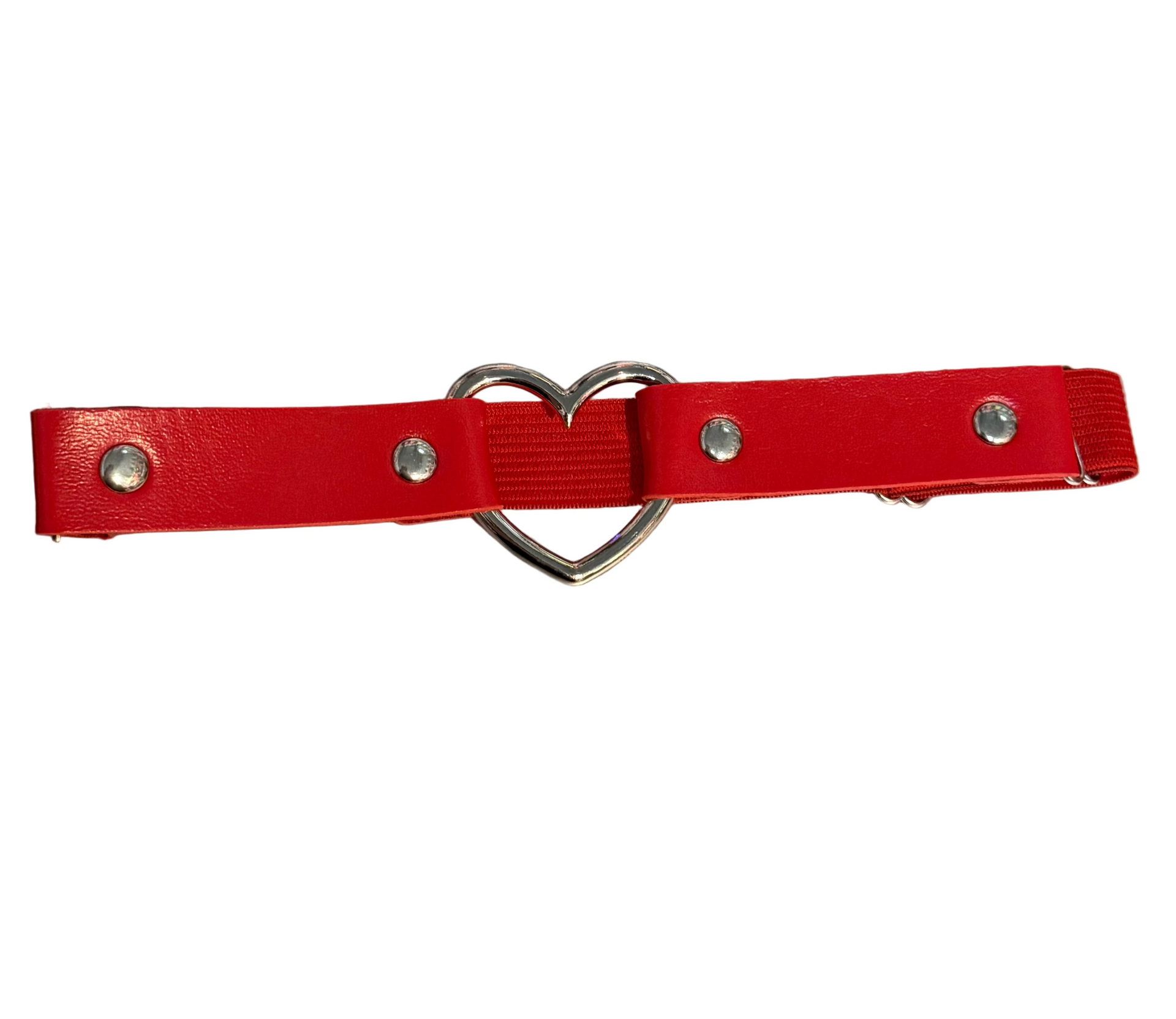Heart Leg Garter Red - Model Express Vancouver