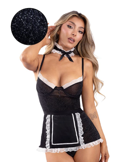 Glitter Maid Costume