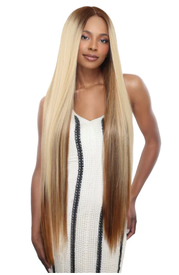 Super Long 38" Ear to Ear Lace Front Wig - Milk Chocolate