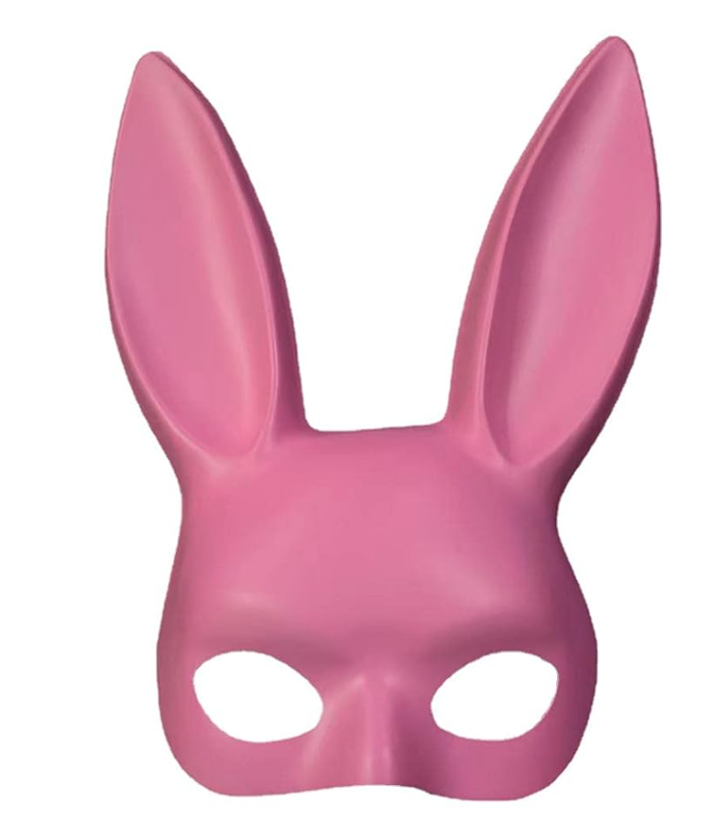 Masquerade Rabbit Mask - Pink