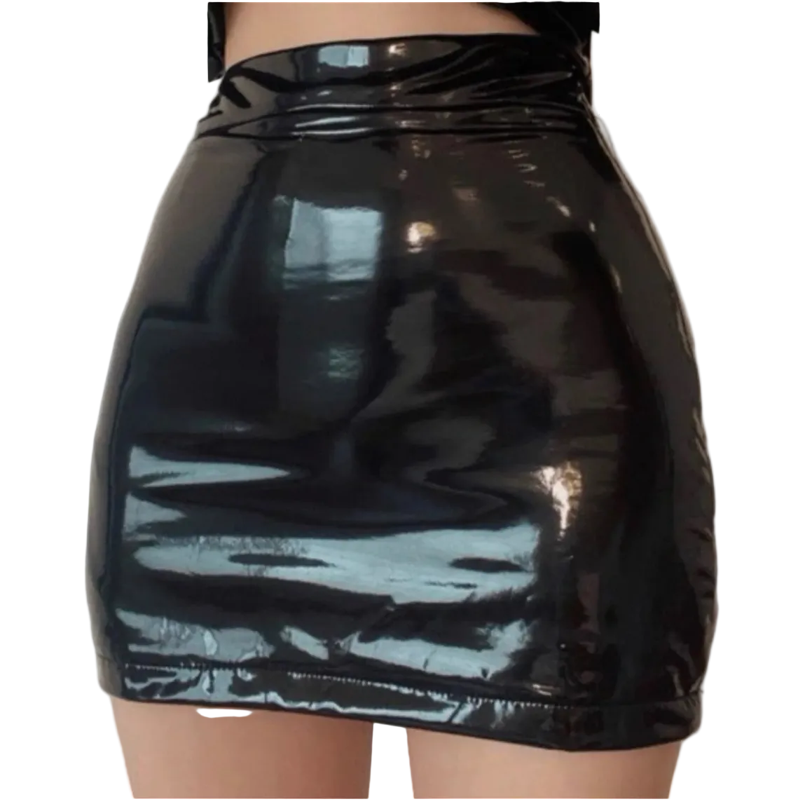 Vinyl Skirt Black - Model Express Vancouver