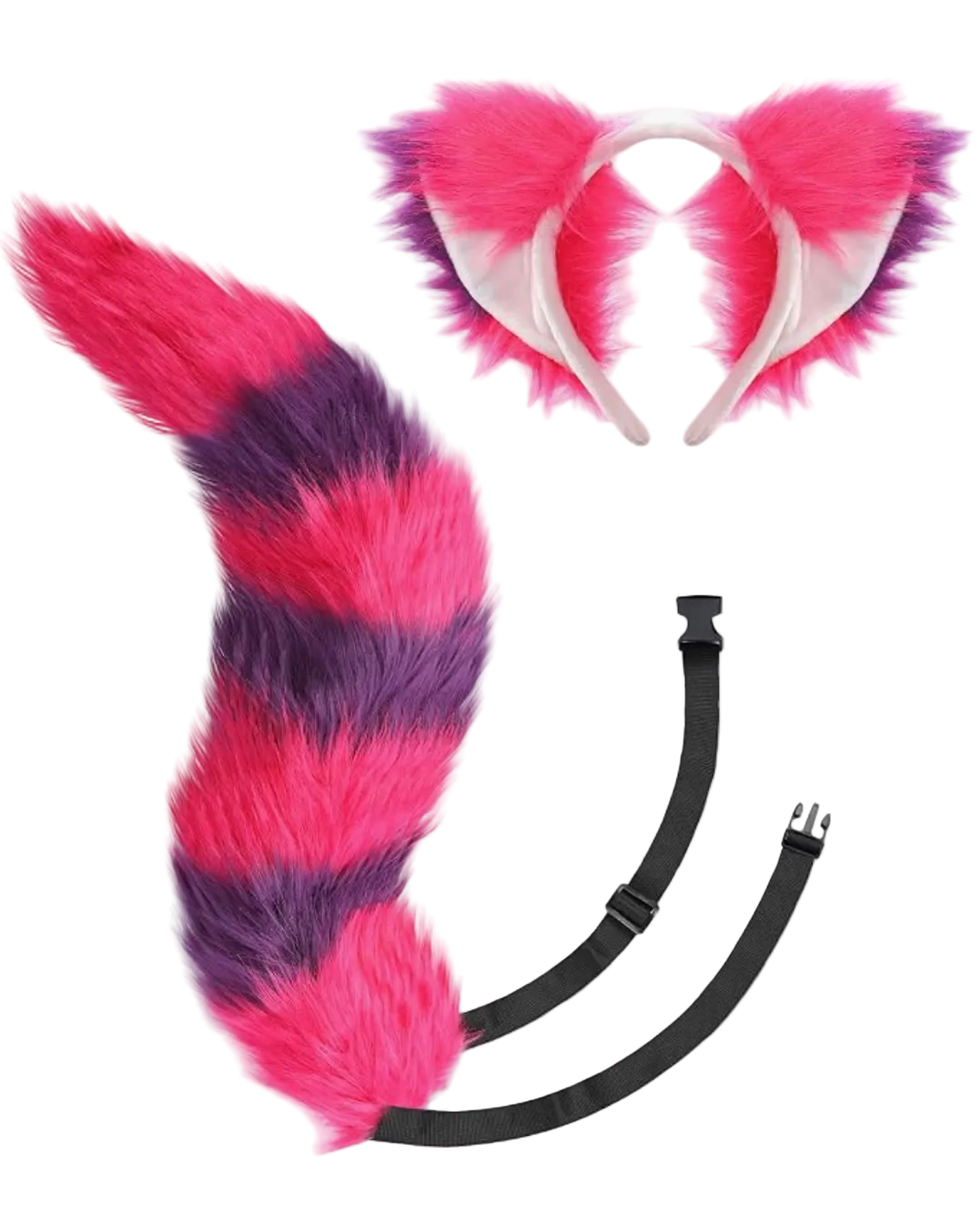 Cheshire Cat Tail and Ears Set