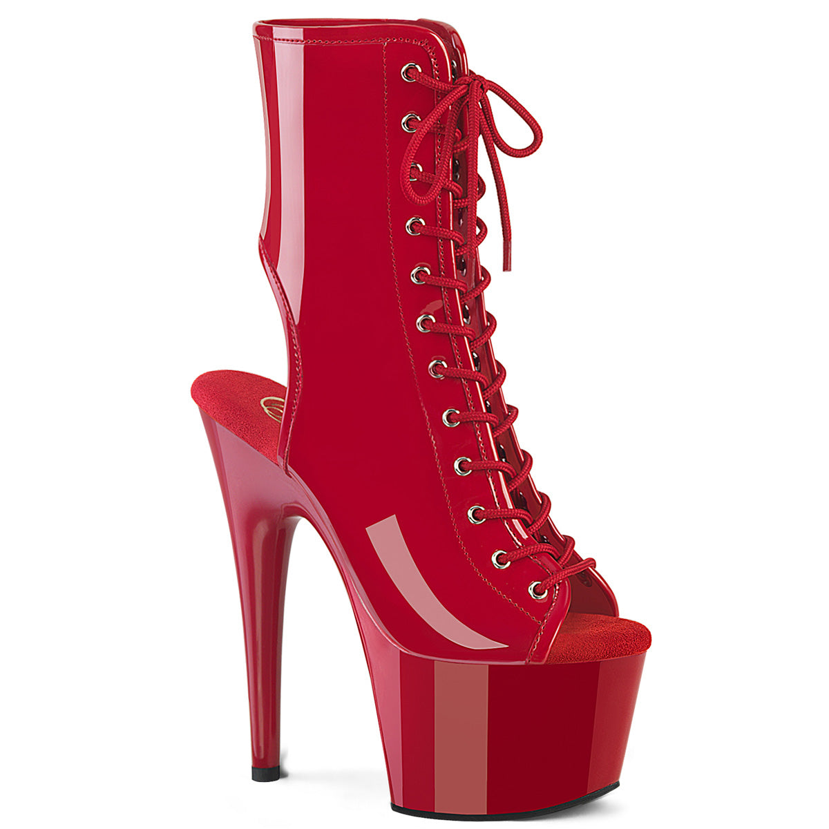 Pleasers Adore-1016 - Red Pat/Red