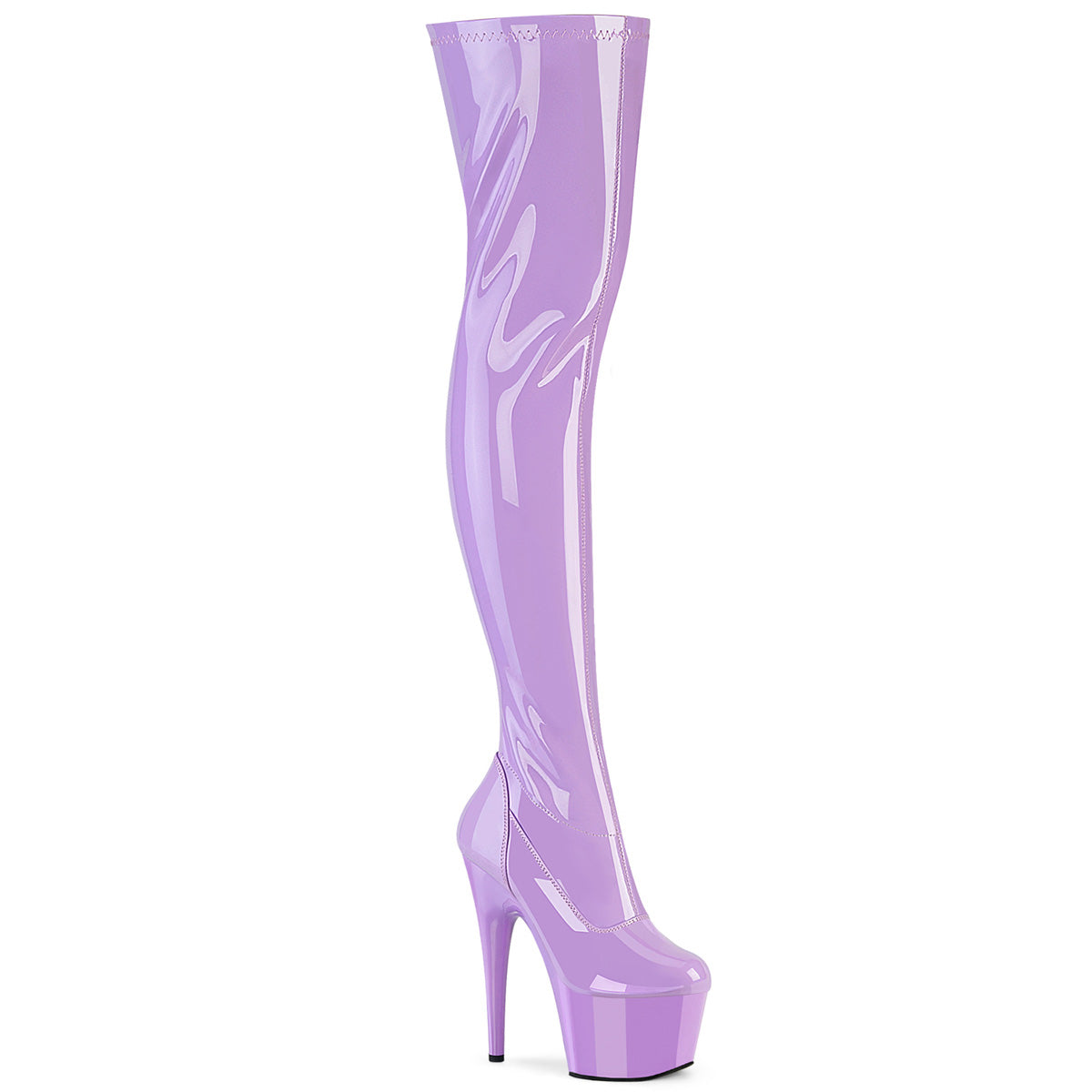 Pleasers Adore-3000 - Lavender Str. Pat/Lavender