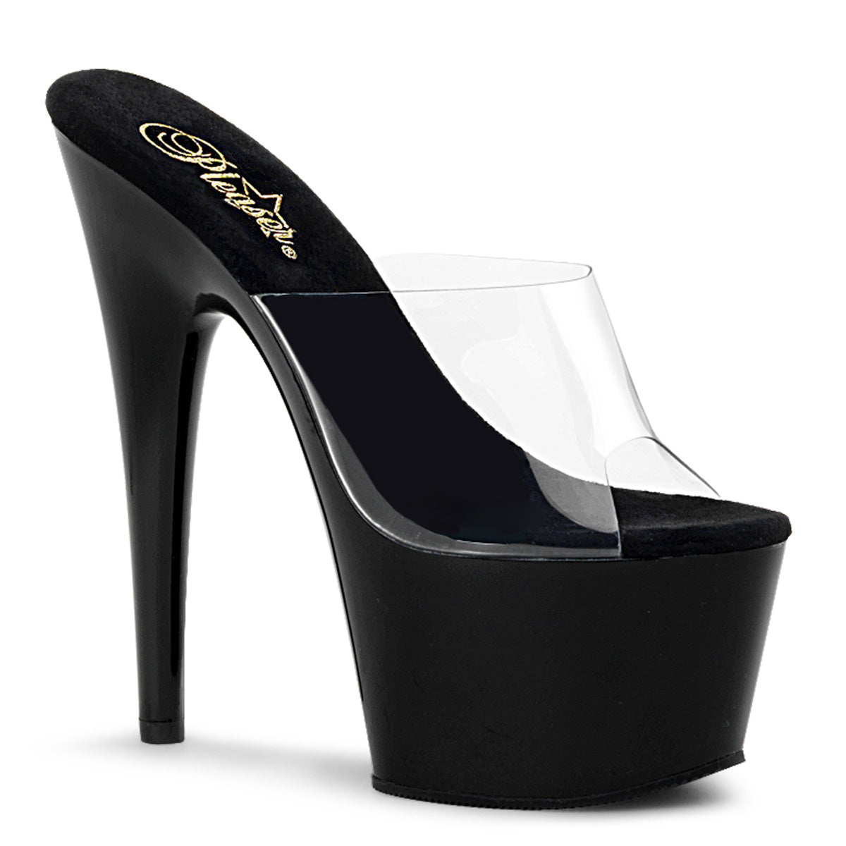 Pleasers Adore-701 - Clr/Blk